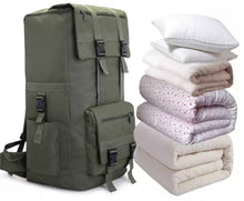 120L large capacity outdoor luggage hiking backpack camping 158 international checked travel moving work backpack