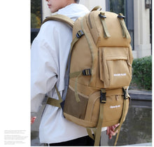 New Large Capacity Outdoor Mountaineering Bag 50L Hiking Camping Travel Backpack Anti Splashing Water for Men and Women Leisure