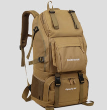 New Large Capacity Outdoor Mountaineering Bag 50L Hiking Camping Travel Backpack Anti Splashing Water for Men and Women Leisure