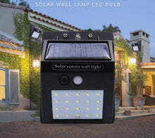 Solar wall lamp, home courtyard lamp, outdoor fence, human body sensing lamp, super bright fence lamp, automatic human lighting