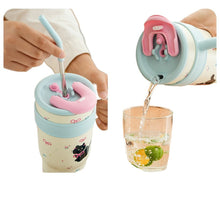 April straw insulation and cooling ice cream cup, large capacity water cup, giant cup, children's ton, kettle ton, birthday gift