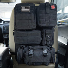 Off road vehicle rear seat cushion tool hanging bag tactical small bag storage cover multifunctional car decoration storage bag cover