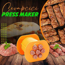 Cevapcici Press Maker Meat Tools Sausage Hot Dog Beef Meat Stick Burger Maker Machine Mold Kitchen Handmade Easy Cook Tool