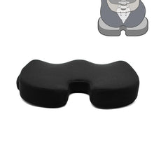 Custom Mesh Cover Anti Slip Bottom Coccyx Orthopedic Office Chair Pad or Outdoor Wheelchair Car Memory Foam Seat Cushion Opp Bag