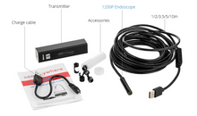 WIFI Endoscope Camera HD 1200P 10/5/3.5/2/1M Mini Waterproof Hard Wire Wireless 8mm LED Borescope Camera For Android IOS Mac