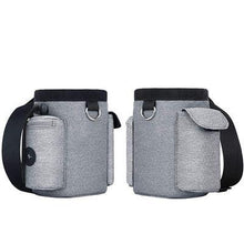 2021 custom design canvas portable dog training treat pouch snack bag