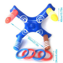 Inflatable Toss Ring Inflatable Splint Pool Game Toy for Kids Outdoor Pool Beach Fun Summer Water Toy