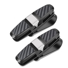 Car Sunglasses Holder,Black Universal Card Clip,Holding,Cip,ABS,Portable Case,