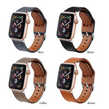 Genuine Leather Watch Bands For Apple Watch Strap Genuine Calf Leather Bracelet For iWatch Series 6/SE/5/4/3/2/1