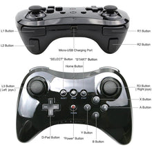 Classic Wireless For Nintend Wiies U Pro Gamepad Game Controller For Wiies U Pro Controller