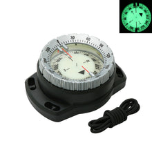 Diving Strong Magnetic 50m Elastic Rope Compass North Needle Underwater with Luminous Waterproof Compass