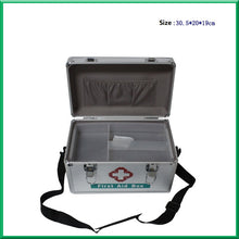 Home medicine box, aluminum alloy medicine box, emergency first aid kit, medicine box, nursing first aid kit