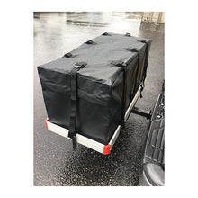 Car roof, charter roof, luggage bag, waterproof, sun proof, dustproof PVC clip mesh car tail bag