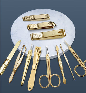 11 piece nail clipper set, corporate gift, souvenir, nail clipper, nail tool