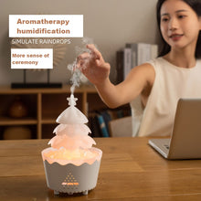 Creative New Christmas Lucky Tree Essential Oil Aromatherapy Machine Home Silent Small Remote Control Humidifier Artifact