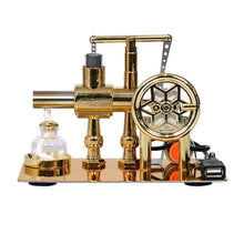 Engine, generator, steam engine, physics experiment, popular science, scientific production, invention, toy model