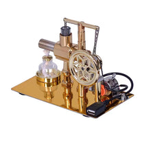 Engine, generator, steam engine, physics experiment, popular science, scientific production, invention, toy model