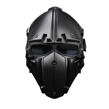 New tactical outdoor cycling helmet with mask and integrated toe cap helmet