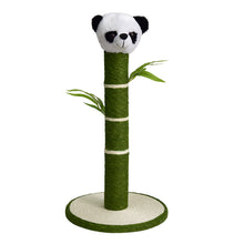 Pet daily necessities, cat toys, wear-resistant panda, sisal cat, scratch pole, vertical cat climbing frame, climbing pole