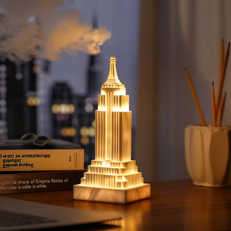 New York Empire Summer Aromatherapy Gypsum Soy Wax Nightlight Home Creative Decoration Birthday Gift Customization