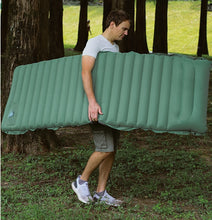 New outdoor camping footstep automatic portable inflatable bed beach mat picnic mat folding TPU air cushion