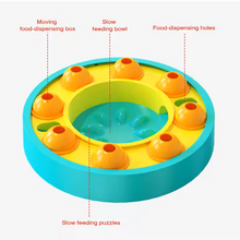 New best-selling pet supplies dog disc puzzle training leakage of food toys to enhance intelligence