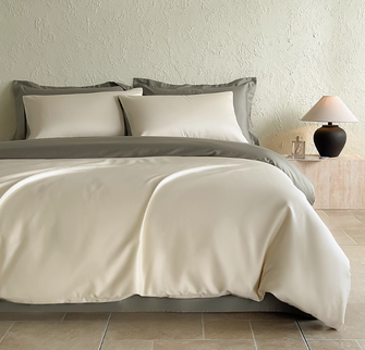 MUJI A-class Light Luxury 100Pro Four piece Set Made of Pure Cotton 2024 New High end Bed Sheet and Duvet Cover