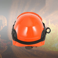 Forest fire protection helmet with flame retardant and goggles, equipped with flashlight safety protection helmet