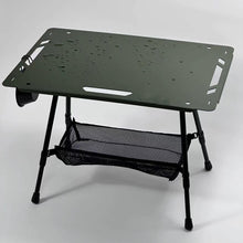 Outdoor folding table camping aluminum alloy lightweight IGT tactical table lightweight picnic table barbecue table