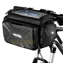 Bike bag EVA hard shell electric scooter front bag Folding car camera body bag