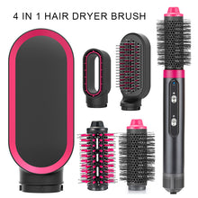 4-in-1 hot air comb, hair changing hair dryer, curly hair straightener, multifunctional three speed hair dryer