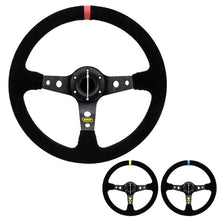 Car modification OMP steering wheel matte leather 14 inch/350MM imitation racing car racing universal steering wheel