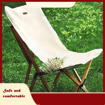 Outdoor folding chair Butterfly Chair Camping chair Casual Moon chair convenient for lazy people