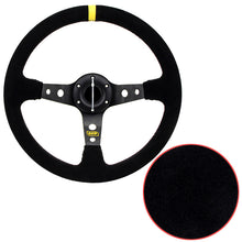 Car modification OMP steering wheel matte leather 14 inch/350MM imitation racing car racing universal steering wheel