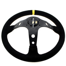 Car modification OMP steering wheel matte leather 14 inch/350MM imitation racing car racing universal steering wheel