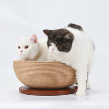 Jianma Cat Scratch Board Integrated Cat Nest Cat Toy Grinding Claw Extra Large Cat Scratch Basin Non Littering Vertical Wear resistant Cat Sleep Bowl