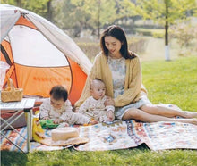 Picnic mat thickened Black Deer Outdoor Spring Outing ins Wind picnic mat Portable table cloth machine wash camping mat cross-border