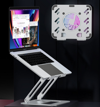 Customized laptop cooling bracket, height increasing folding, portable storage, desktop aluminum alloy rack, heat sink