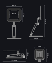 Piva Paiwei Tablet Stand, iPad Pro Support Stand, Desktop Gaming Chicken Eating Special All Aluminum Alloy Foldable