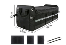 Cross border spot trunk storage box, automotive supplies 1680D Oxford cloth folding car storage box