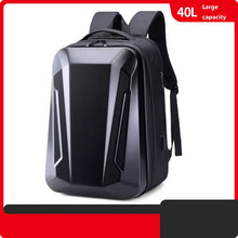 New riding large capacity backpack leisure 17.3 hard shell backpack fashion cool electronic sports full keyboard expansion computer bag