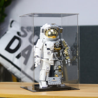 Astronauts are compatible with LEGO space puzzle building blocks, children's toys, and gifts for wandering around the Earth