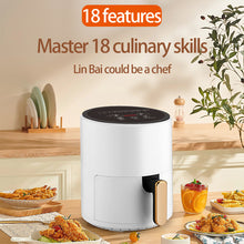 Air fryer 6L cross-border English air fryer household large capacity multifunctional electric fryer