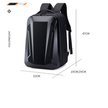 New riding large capacity backpack leisure 17.3 hard shell backpack fashion cool electronic sports full keyboard expansion computer bag