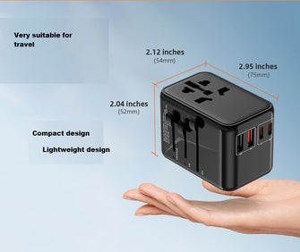 Global Fast Charging Travel Plug Charging Converter Universal Conversion Socket Multi functional Conversion Plug