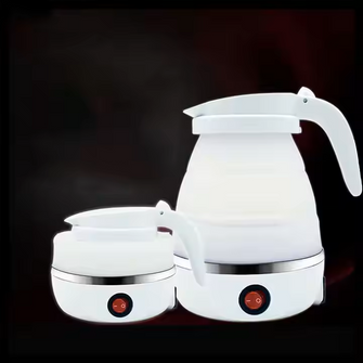 Silicone folding electric kettle travel kettle folding hot kettle household electric kettle automatic electric kettle