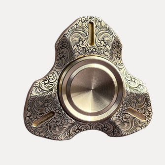 Stainless steel brass fingertip gyroscope pressure reducing metal toy EDCZ with long-lasting and stable rotation