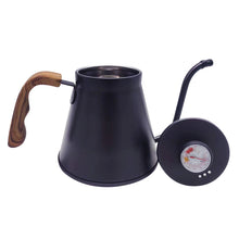 304 coffee hand brewing pot for home use, long mouth, thin mouth, hanging ear, stainless steel outdoor hand brewing coffee pot