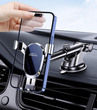 2024 new suction cup car phone holder buckle gravity support automatic clamping car navigation bracket