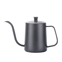 Hand brewed coffee pot with hanging ears, 304 stainless steel drip type household long spout and fine spout pot